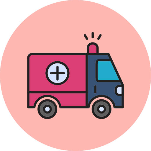 krankenwagen Generic Circular icon