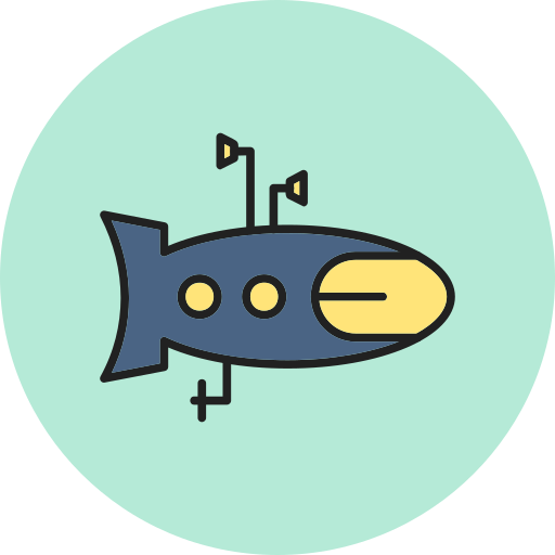 잠수함 Generic Circular icon
