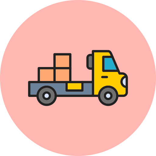 트럭 Generic Circular icon