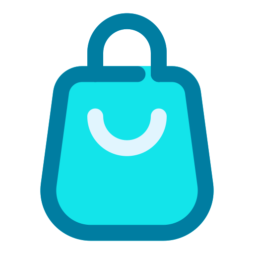 plastic tas Generic Blue icoon