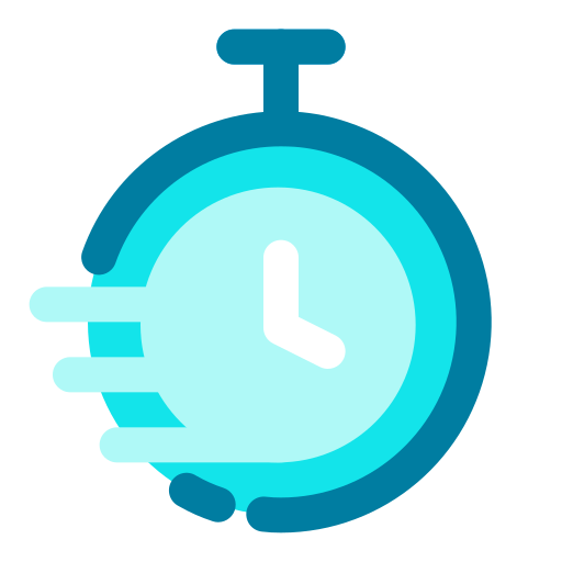 stopwatch Generic Blue icoon