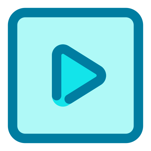 vidéo Generic Blue Icône