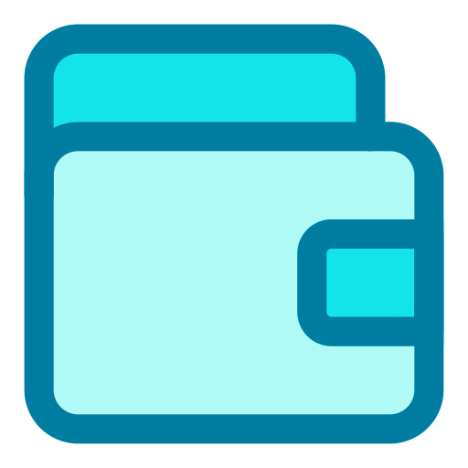 billetera Generic Blue icono