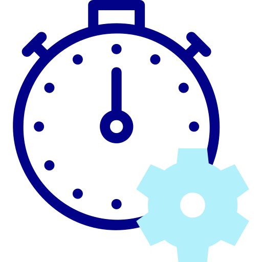 chronometr Detailed Mixed Lineal color ikona