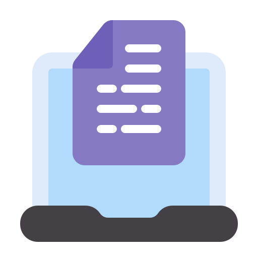 Assignment Generic Flat icon