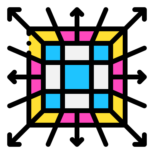 pokój Generic Outline Color ikona