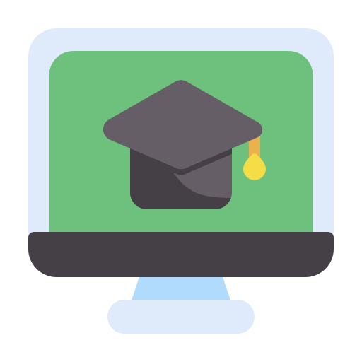 edukacja online Generic Flat ikona