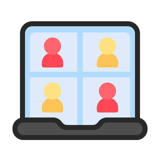 online-meeting Generic Outline Color icon
