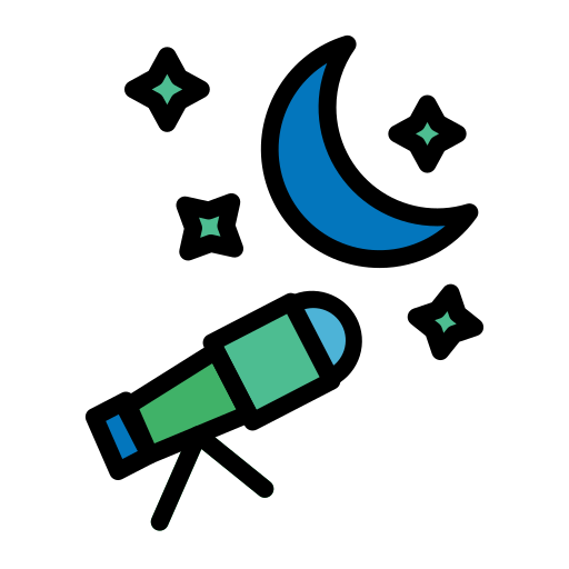 astronomie Generic Outline Color icon