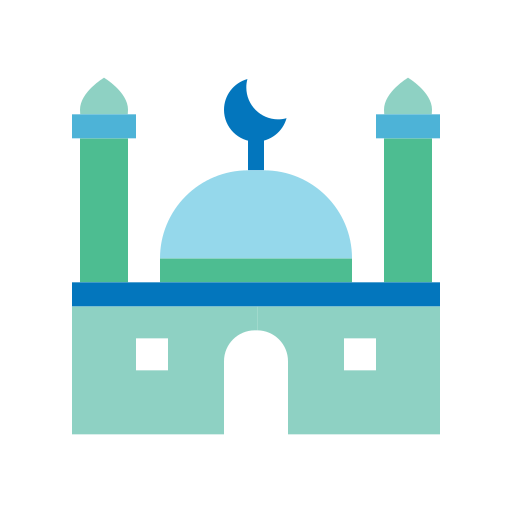 meczet Generic Flat ikona