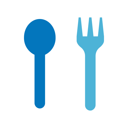 cucchiaio e forchetta Generic Flat icona