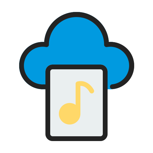 Music file Generic Outline Color icon