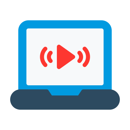 live-streaming Generic Flat icon