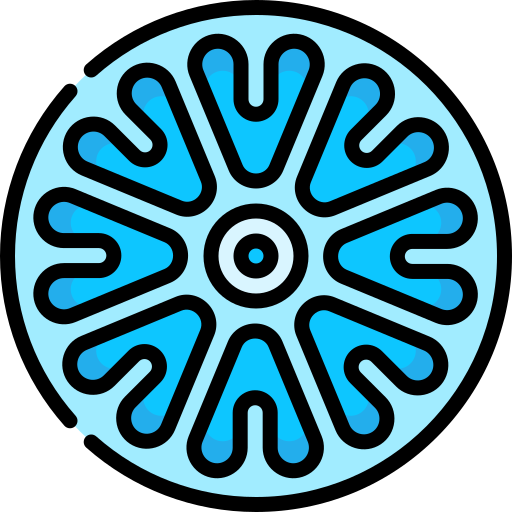 Centric diatom Special Lineal color icon