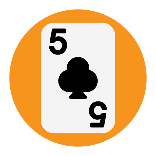 Five of clubs Generic Circular icon