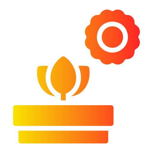 fotosynthese Generic Flat Gradient icoon