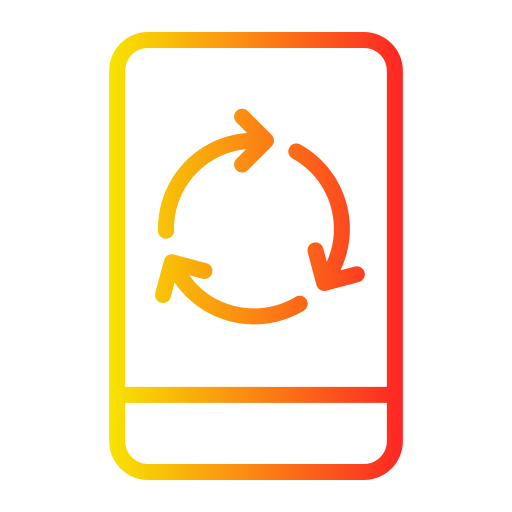 Smarthphone Generic Gradient icon