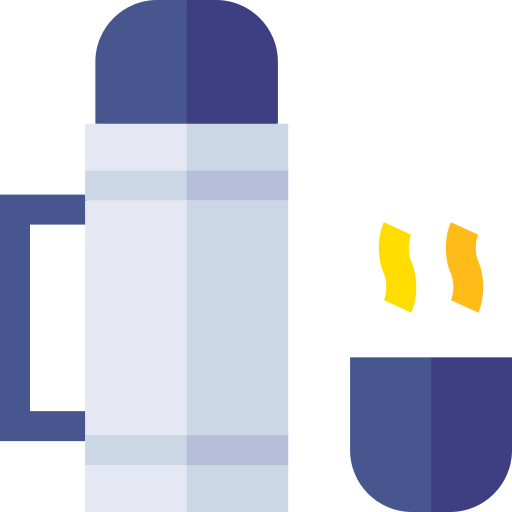 Thermos Basic Straight Flat icon