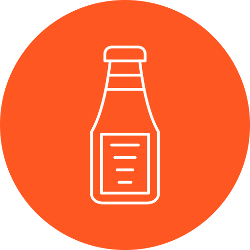ketchup-flasche Generic Circular icon
