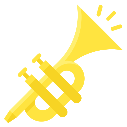 Trumpet Generic Flat icon