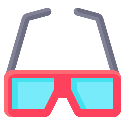 3d-brille Generic Flat icon