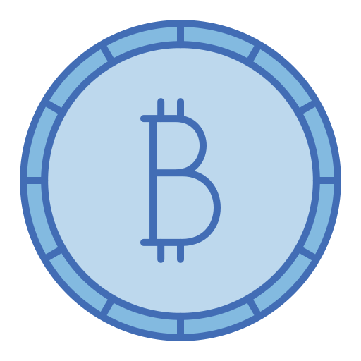 Bitcoin Generic Blue icon