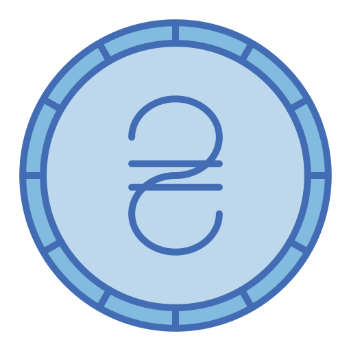 Hryvnia Generic Blue icon