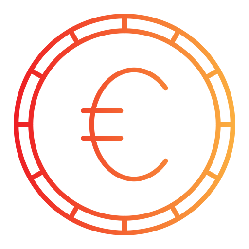 Euro Generic Gradient icon
