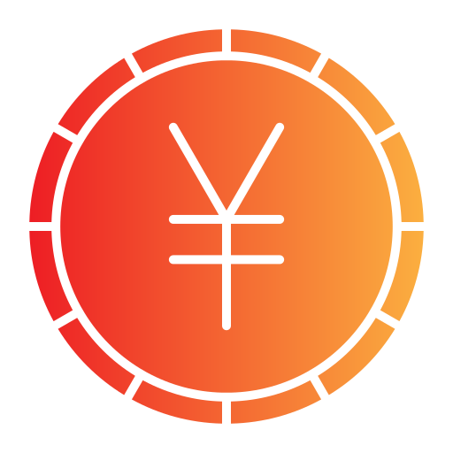 Japanese yen Generic Flat Gradient icon