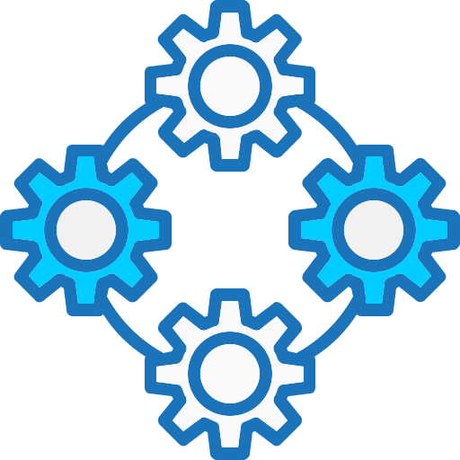 프로세스 Generic Blue icon
