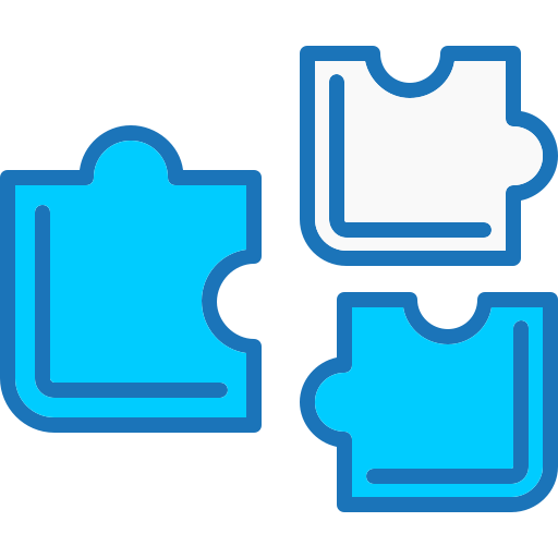 퍼즐 Generic Blue icon