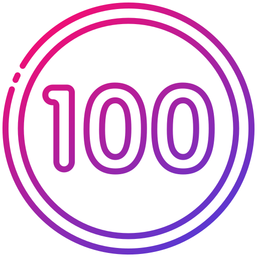 100 Generic Gradient Icône