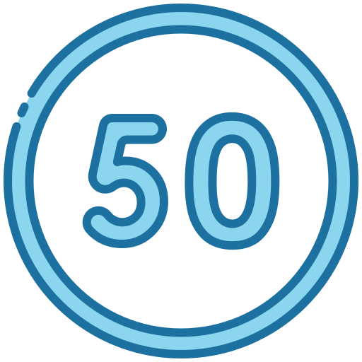 50 Generic Blue icona