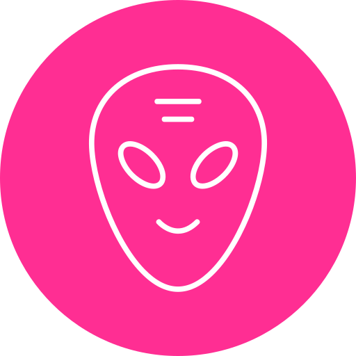 extraterrestre Generic Flat icono