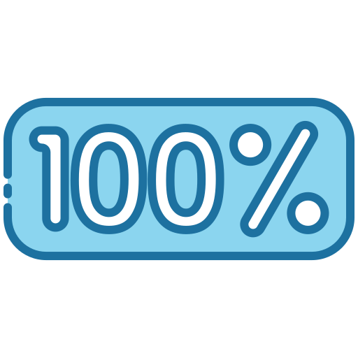 100 percent Generic Blue icon