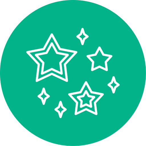 sterren Generic Flat icoon