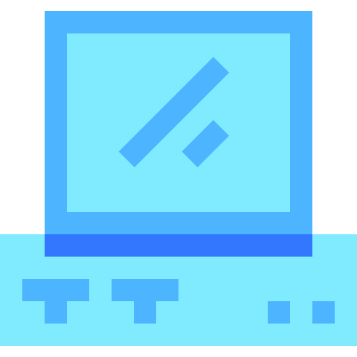 computer Basic Sheer Flat icon
