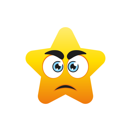 Angry face Generic Flat Gradient icon