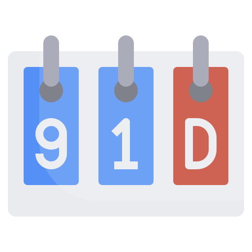 countdown Generic Flat icon