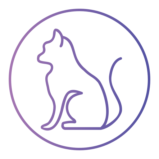 gato Generic Gradient icono