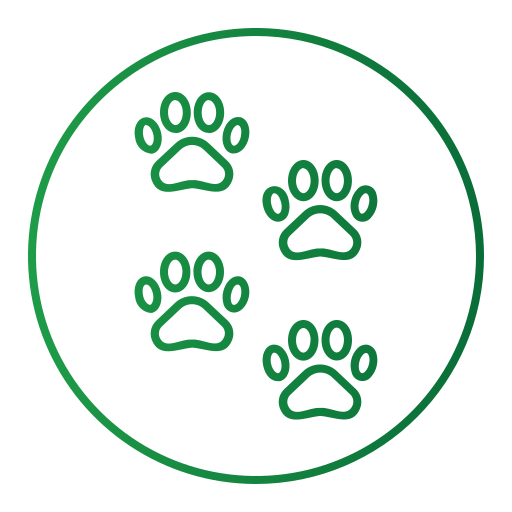 Paw Generic Gradient icon