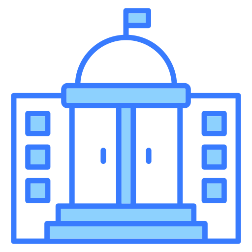 Government Generic Blue icon