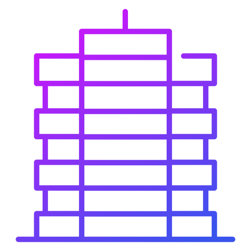 超高層ビル Generic Gradient icon