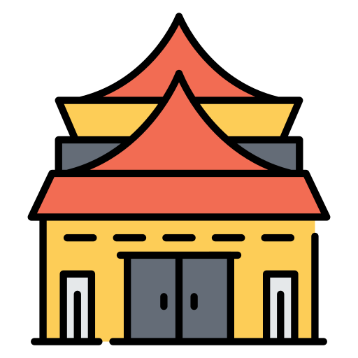 tempel Generic Outline Color icon