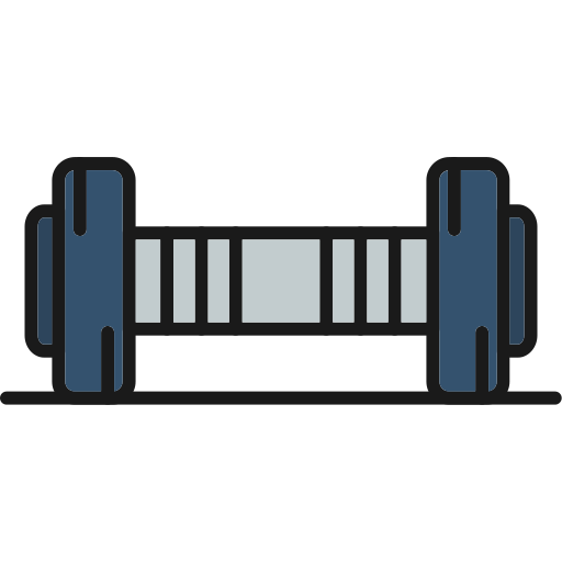 Dumbbells Generic Outline Color icon