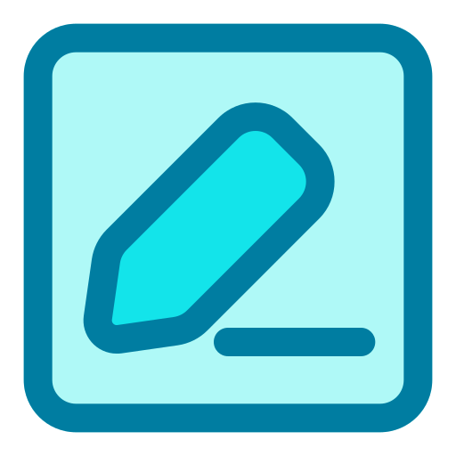nota Generic Blue icono
