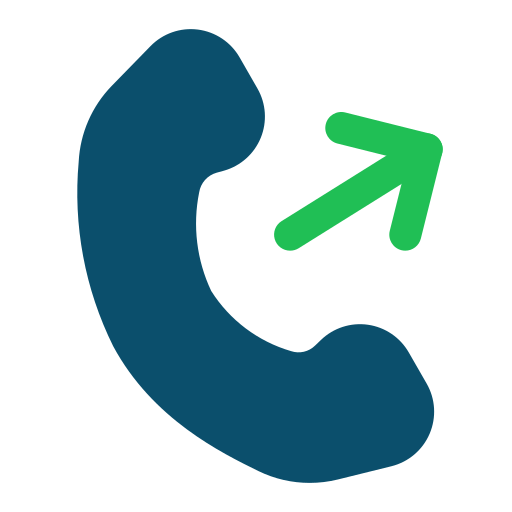 Out call Generic Outline Color icon