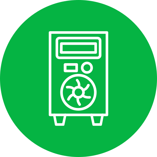 pc 타워 Generic Circular icon