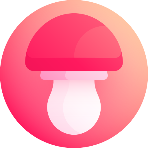 Mushroom Gradient Galaxy Gradient icon