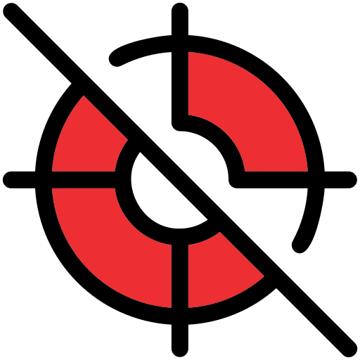표적 Generic Outline Color icon